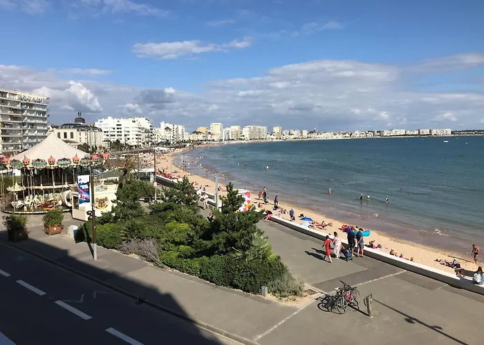 2 Avec Magnifique Terrasse Face Mer, Au Coeur Du Quartier Pittoresque De La Chaume - Fr-1-92-711 Apartamento Les Sables-dʼOlonne
